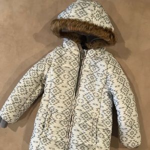 Eddie Bauer 2T girls puffer winter coat